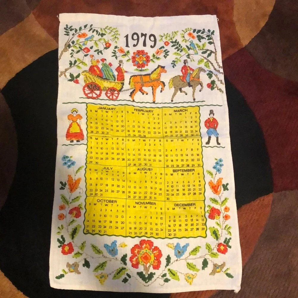 Vintage tea‎ towel
